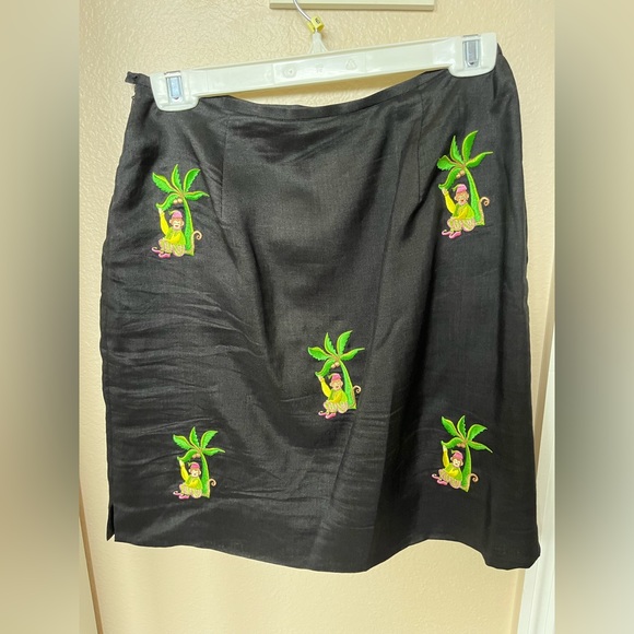 Monkey print mini skirt - Picture 2 of 2